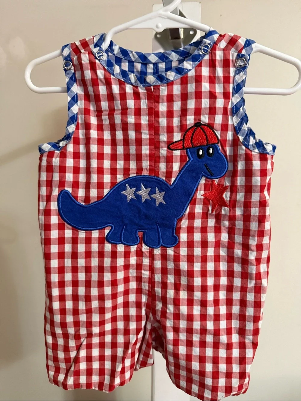 New Reversible Gingham Jon Jon
